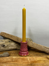 Load image into Gallery viewer, Taper candle holder - Raspberry
