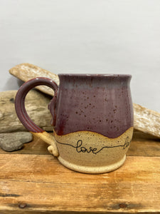 Love ❤️ Mug - Plum