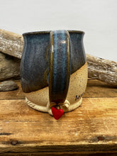 Load image into Gallery viewer, Dangle Heart Mug - Blue Rutile
