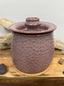 Spiky Cookie Jar - Plum